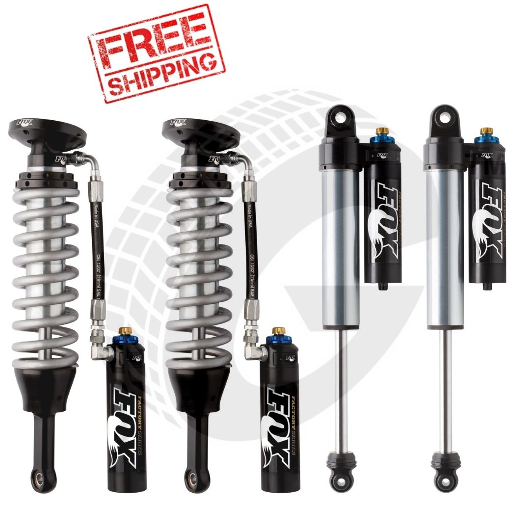Full Set 2 Complete Front Struts With Springs & Mounts 2 Rear Shocks 2WD Tundra